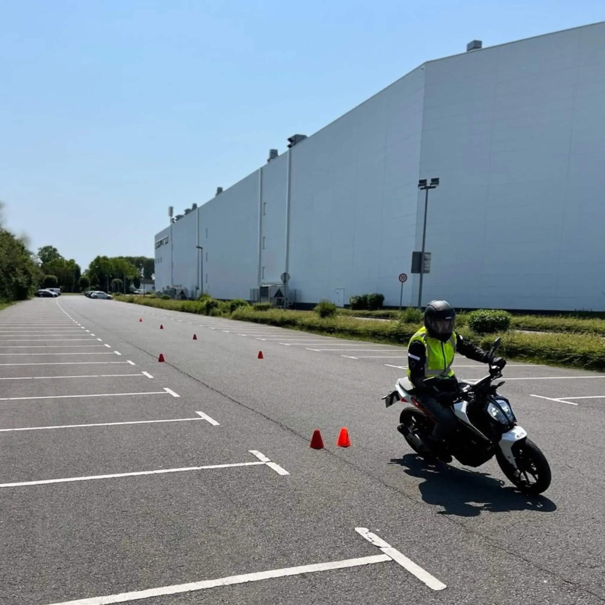 Grundfahraufgaben Motorrad